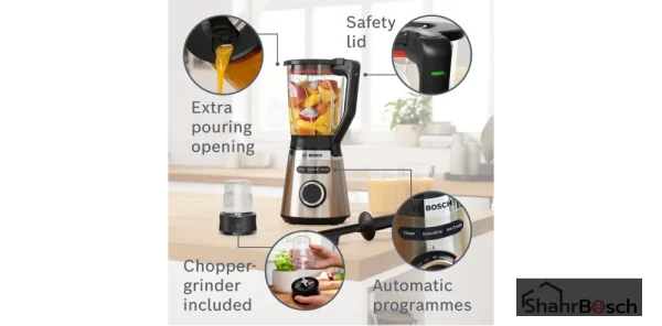 خرد کن و مخلوط کن بوش (BOSCH) مدل MMB6386M